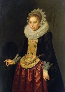 Genç Bir Hanımın Portresi, 1622 (meşe panel üzerine yağlı boya)